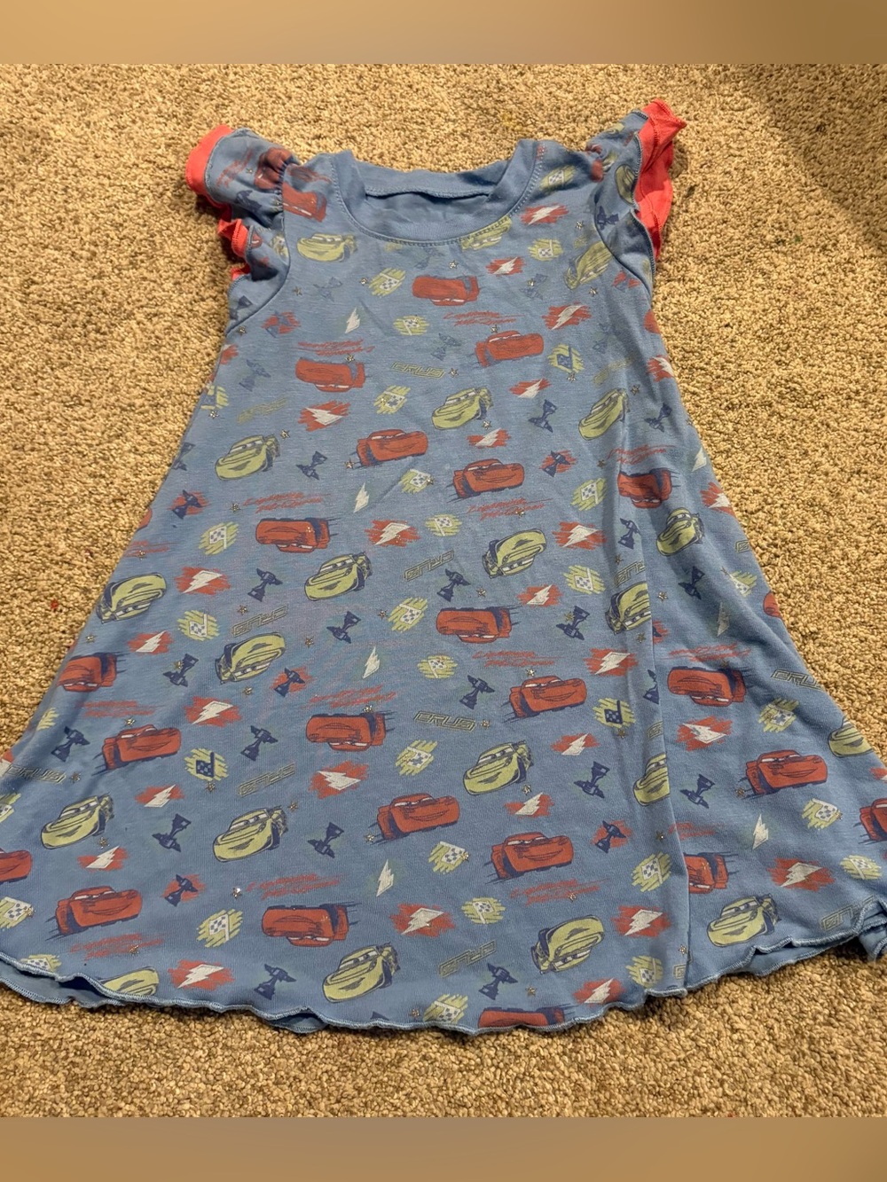Disney Pixar Cars 3 Dress Size 2T